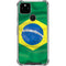 Brazil Flag Google Pixel 5a 5G Clear Case